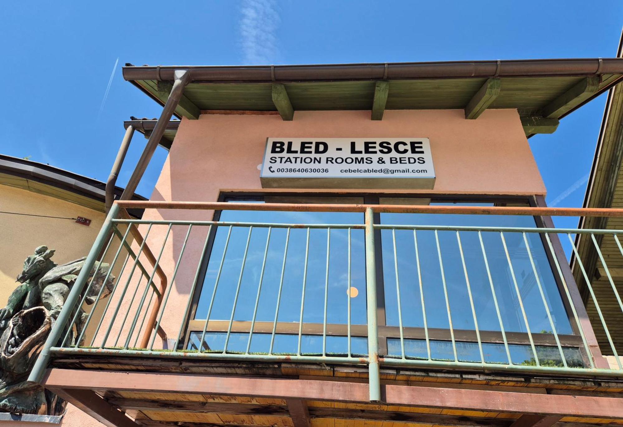 Bled Lesce Station Rooms And Beds Buitenkant foto